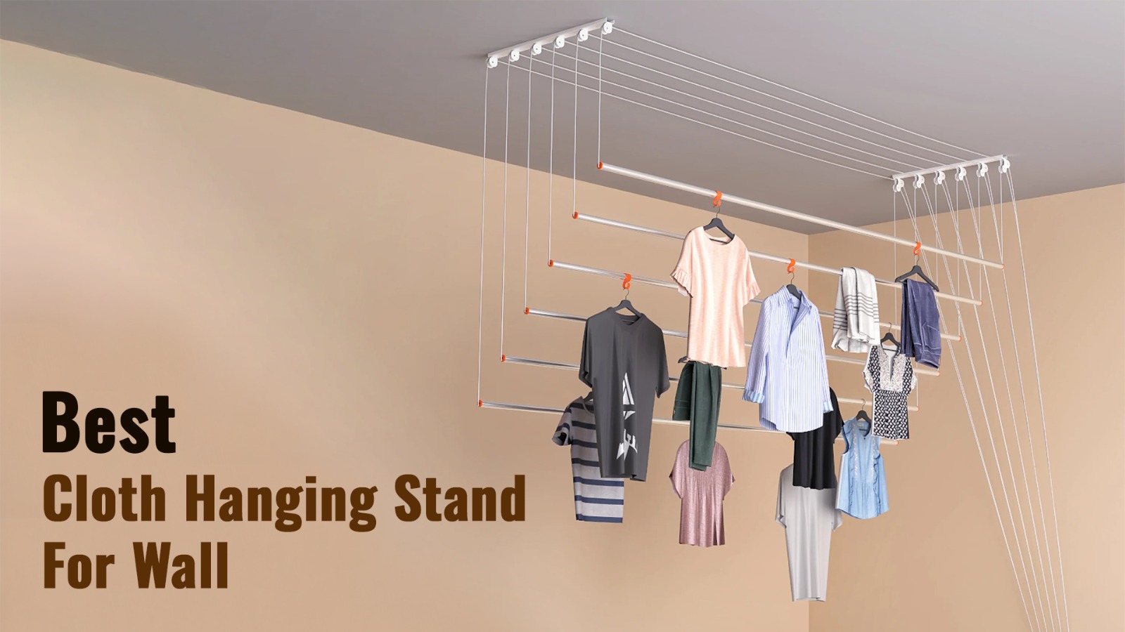 Best cloth hanging stand for wall